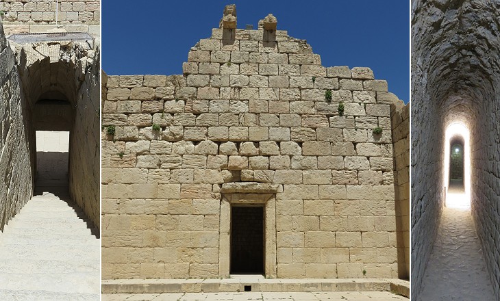 stairs leading to the central hall