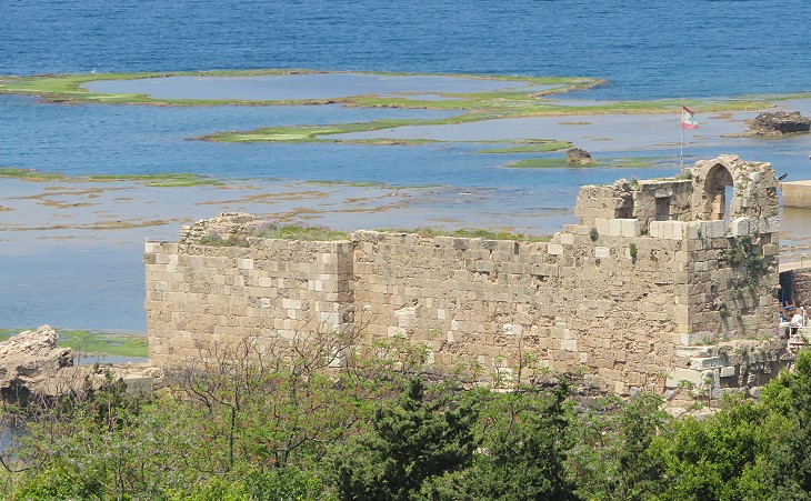 Sea castle from the archaeological area