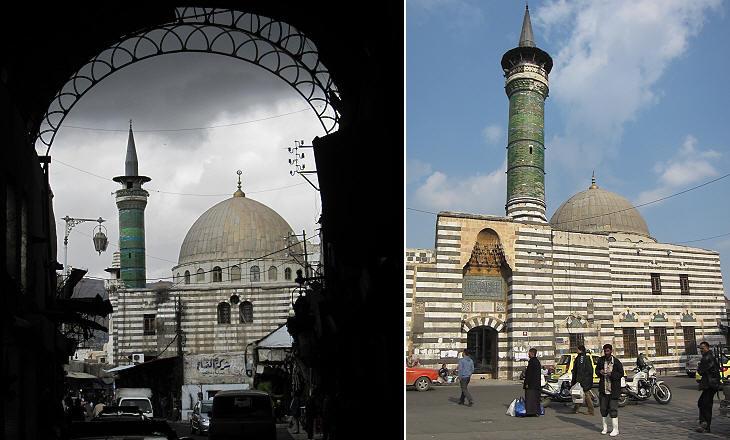 Sinan Pacha Mosque seen from the covered section