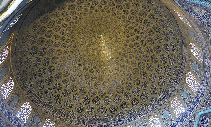 interior of the dome