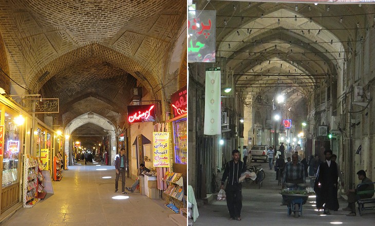 Bazaar streets