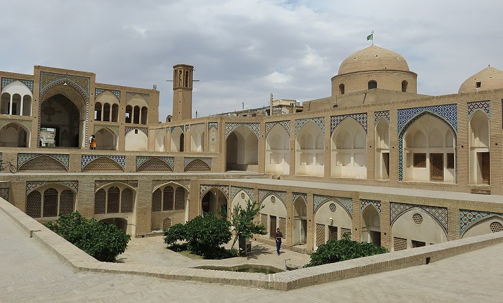 Agha Bozorg Mosque - main courtyard
