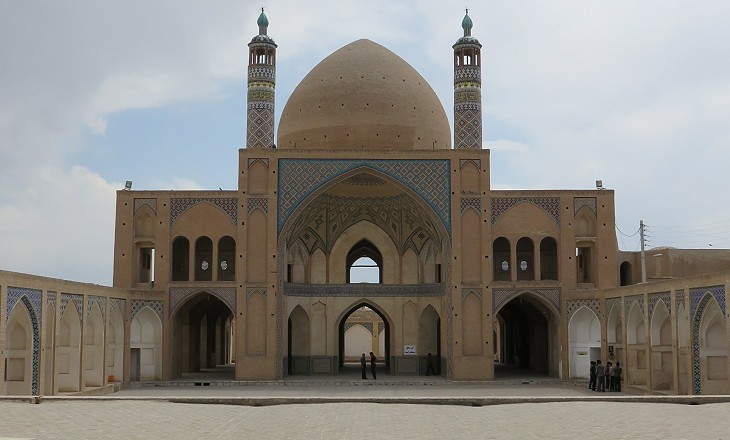 Agha Bozorg Mosque - main prayer hall