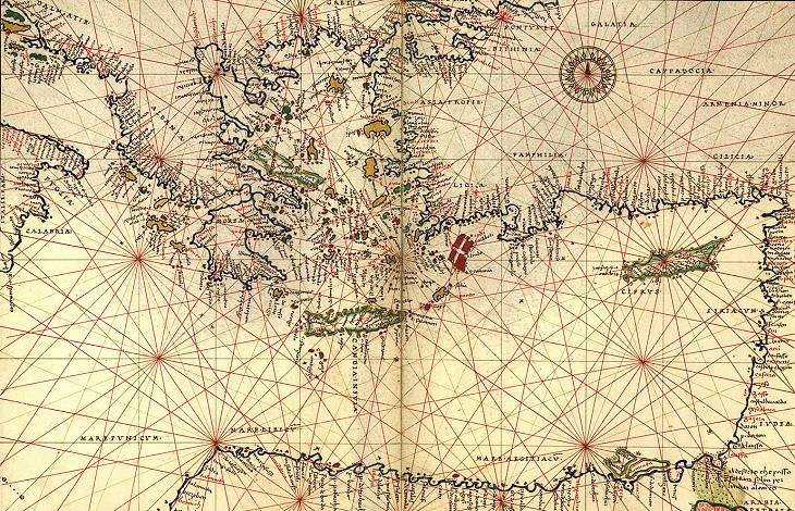Map of the Levant