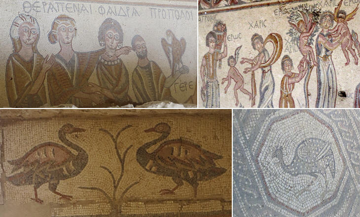 Phaedra with her maidens and a falconer
