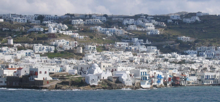 View of the old part of the town