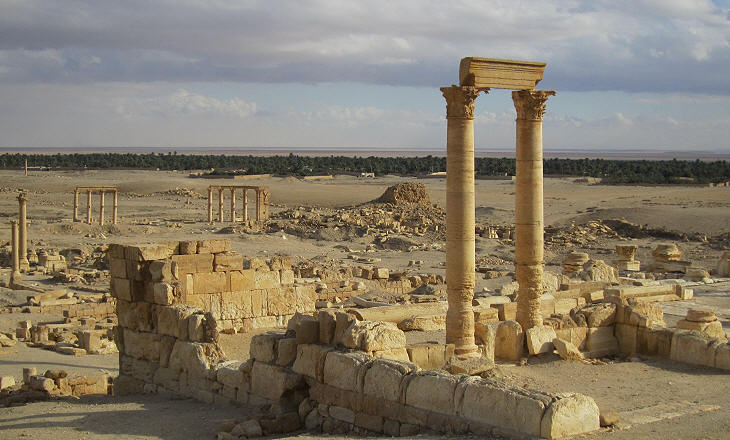 Temple near Diocletian's camp