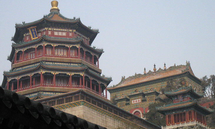 Buddhist Pagoda and Lama Monastery