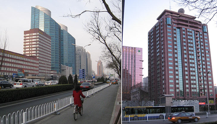 Early morning in Jianguomenwai