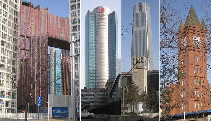 Buildings near Jianguomenwai