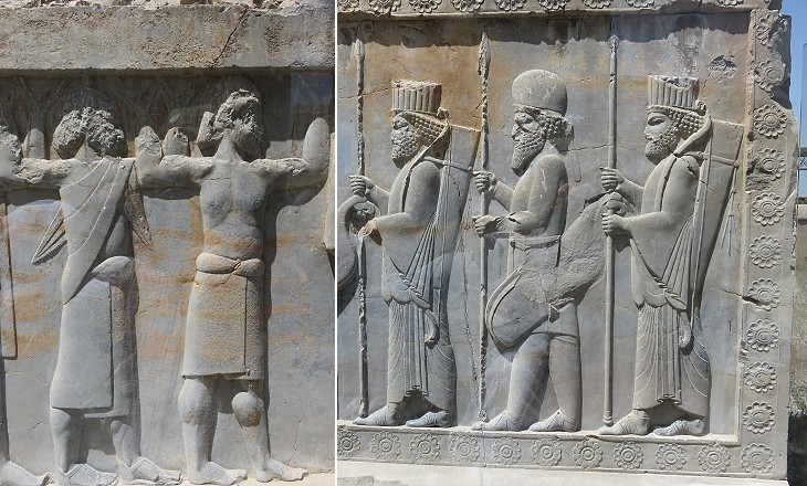 Decoration of the Apadana (Audience Hall) platform