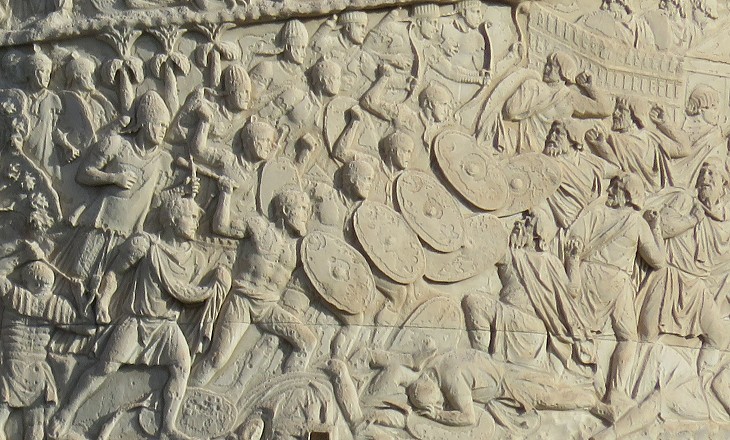 column erected by Emperor Trajan