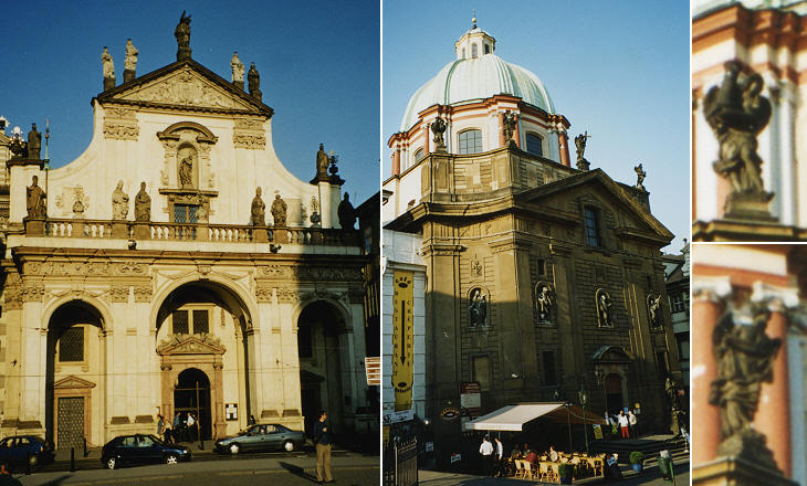 sv. Salvator (left) and sv. Frantisek