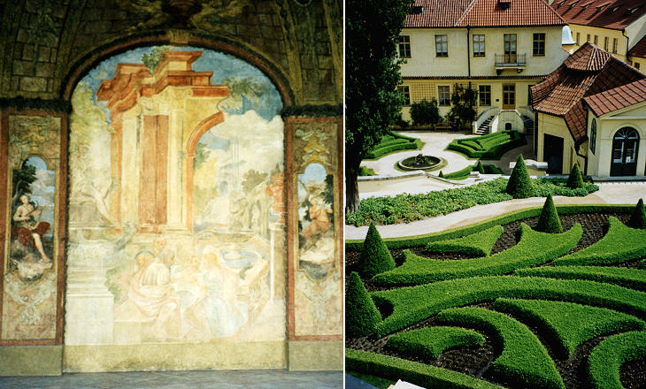 Vrtboska garden near Vlasska
