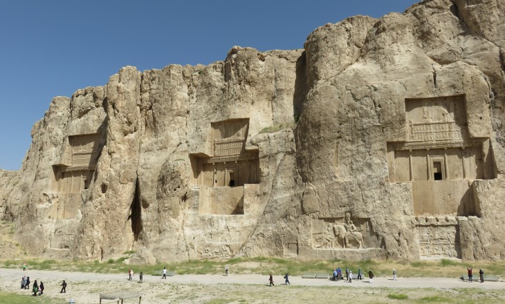 Naqsh-e Rostam - Tombs and reliefs