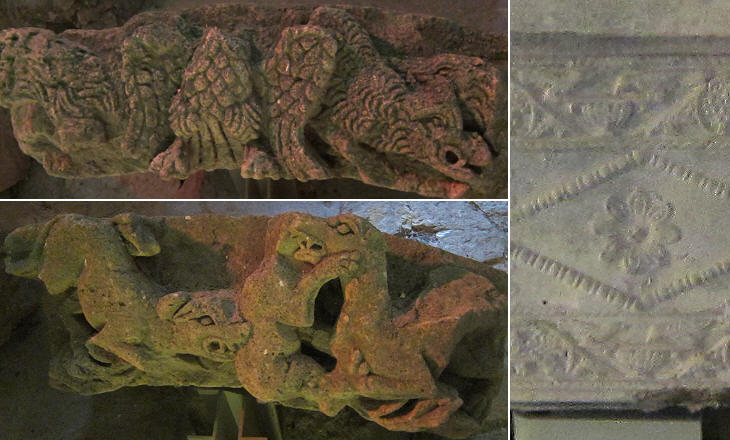 Typical Roman decorative motifs