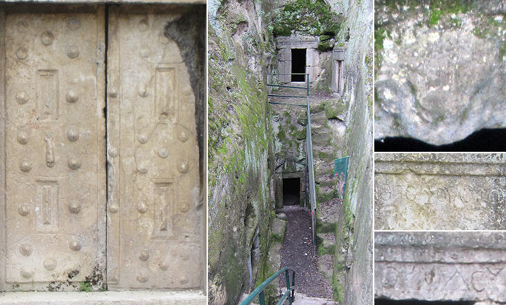 Door at the Cave of Rabbi Yehuda Hanasi