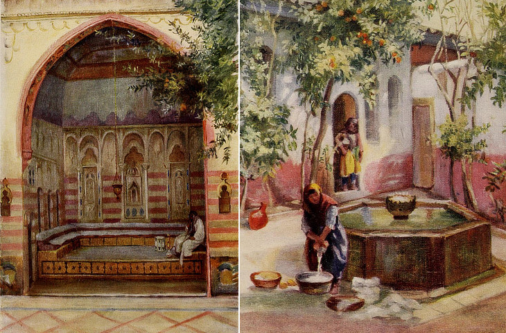 Court of a Damascene House