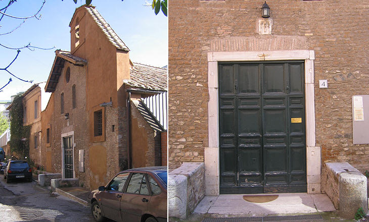 (left) Façade; (right) portal