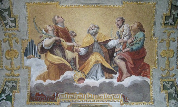 Early XVIIth century fresco