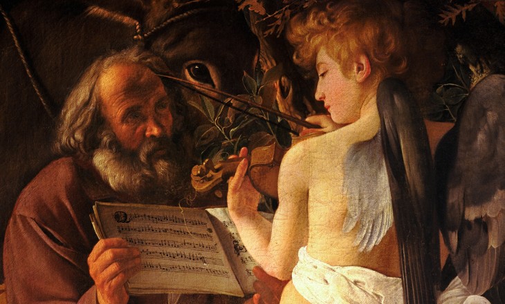 Detail from The Flight to Egypt