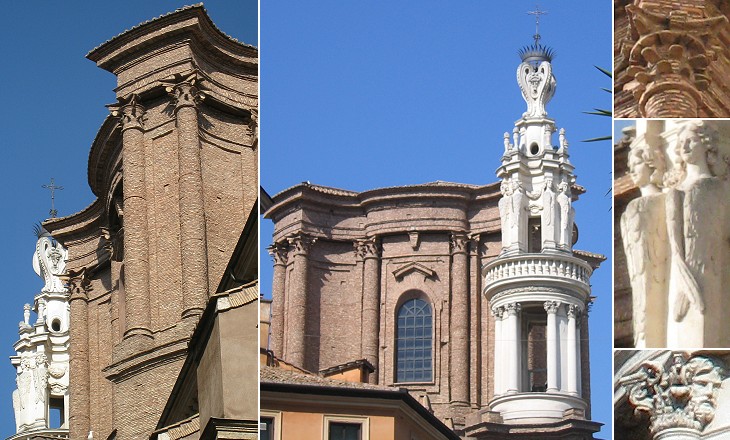 bell tower by Francesco Borromini