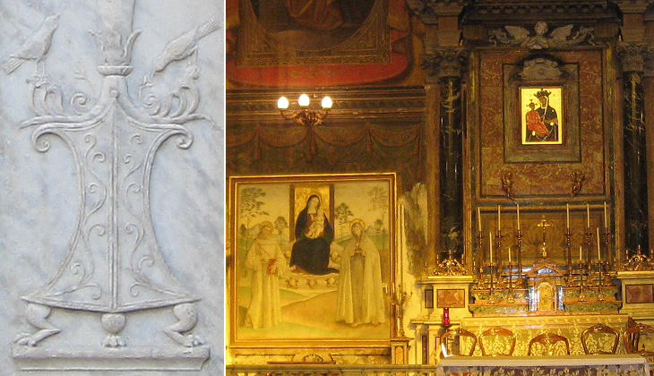 Detail of the portal