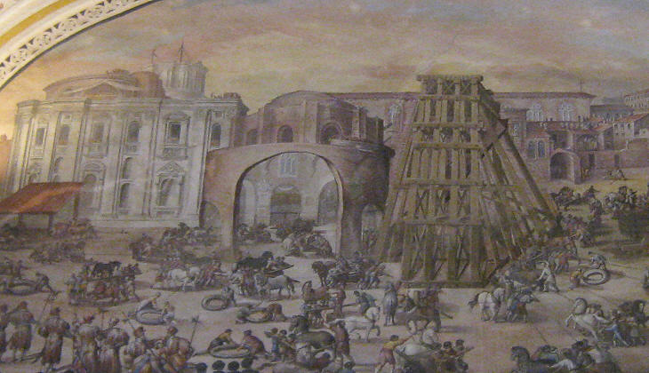 Fresco in the Vatican Museums