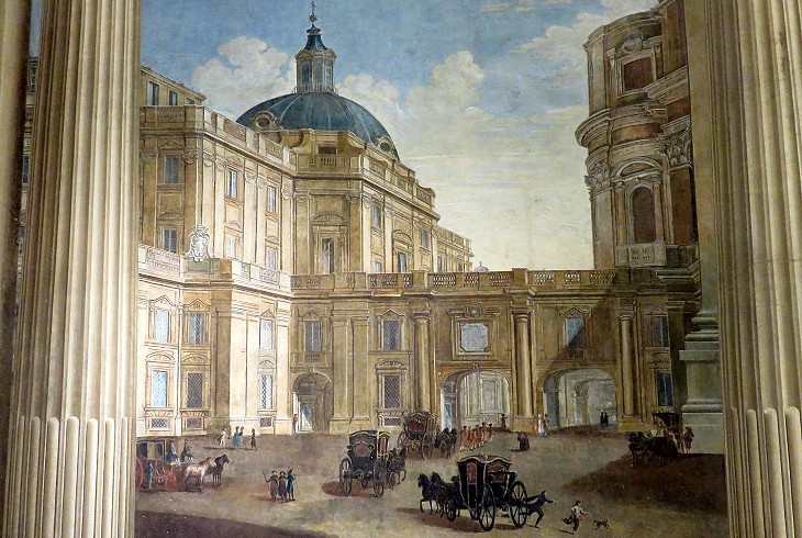 passages linking it to the basilica