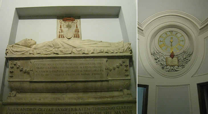 monument to theologian Alessandro Oliva
