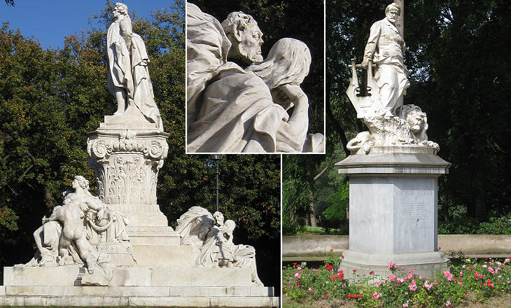 Monuments to Goethe