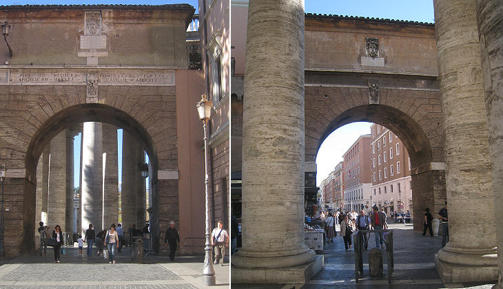 Fornice di Via di Porta Angelica