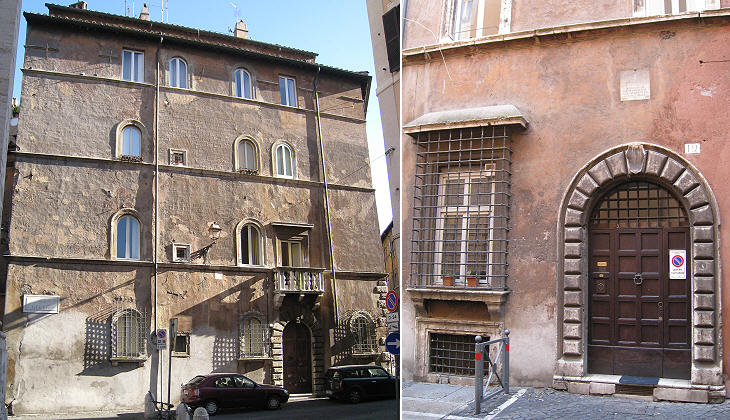 Renaissance houses near S. Giovanni dei Fiorentini