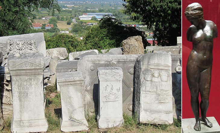 Archaeological Museum of Veria: tombstones of the Roman period