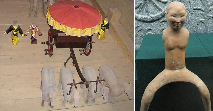 reconstruction of a chariot